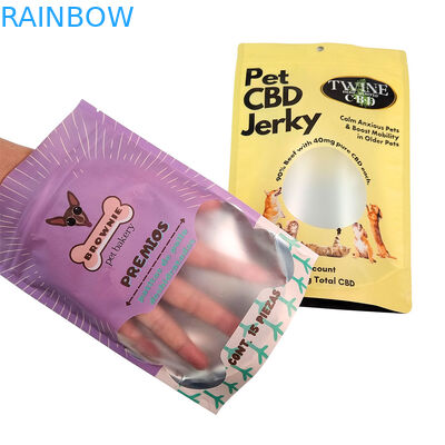 カスタム印刷された高バリアペットフードポケット 湿度防止のパッケージングのためのグラバー印刷