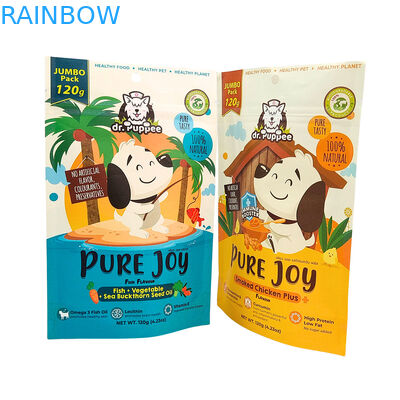 カスタム印刷された高バリアペットフードポケット 湿度防止のパッケージングのためのグラバー印刷