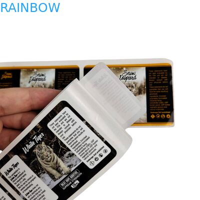 Fashionablがステッカーの付着力のワインのラベルの防水シールのステッカーを印刷した注文のロゴOEMを受け入れなさい