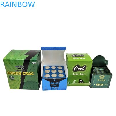 再生可能 クラフト紙 クラフト スナック用 クッキー用 エネルギーバー 化粧品 紙箱 カウンター ディスプレイ 梱包用 スポンジ