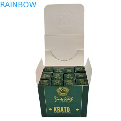 再生可能 クラフト紙 クラフト スナック用 クッキー用 エネルギーバー 化粧品 紙箱 カウンター ディスプレイ 梱包用 スポンジ