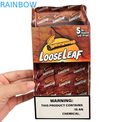 3.5g 生物分解性のマイラー袋箱 3.5g 厚さのゴロゴロ紙箱