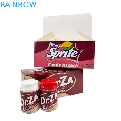 Custom 3.5g 7g Plastic Jar Soda Can Packaging Display Box With Labels Retail 3.5g Jar