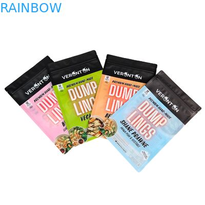 Customized Food Grade Resealable Stand Up Pouch Ziplock Bag for Snack Packaging