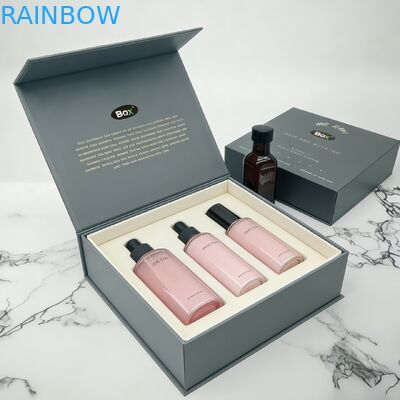 オーダーメイド ロゴ 高級 大型 マット紙紙 生物分解性 磁気閉塞式 折りたたみ 箱 パッケージ 化粧品 梱包