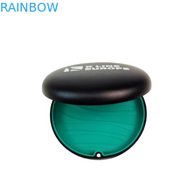 工場カスタムサイズ生分解性フォルダー クラフト紙 空の歯アライナーケース 時計ジュエリーギフトエンボス加工付きマグネットボックス