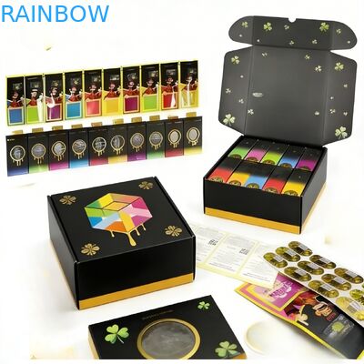 マグネット開閉式、カスタマイズ可能なインサート付き、高級リサイクル素材のギフト包装用紙箱