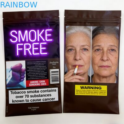 再封可能な3面シール 25g 30g 40g 50g 100g 喫煙葉タバコバッグ ローリングタバコポーチ ジッパー付き