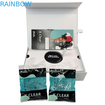 カスタマイズされたロゴ 歯科矯正器 キットボックス 矯正アライナー 紙付き 入れ歯アライナー 梱包ボックス