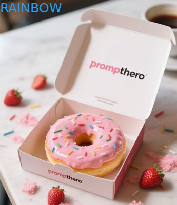 オーダーメイド 生物分解可能 折りたたむ ギフト ボックス パン屋の包装や パンケーキのマカロンのために