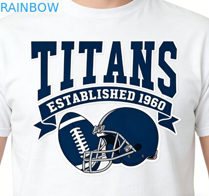 蓄光シルバーホログラフィック熱プレスラベル カスタムパターン熱転写ガーメントステッカー