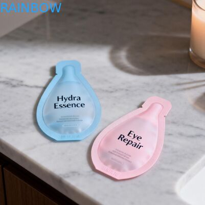 カスタム 皮膚ケア ローション クリーム 梱包 プラスチック 小型 化粧品 サンプル サケット マイラー フォイル バッグ 熱シール バッグ サケット 小型 ミニバッグ