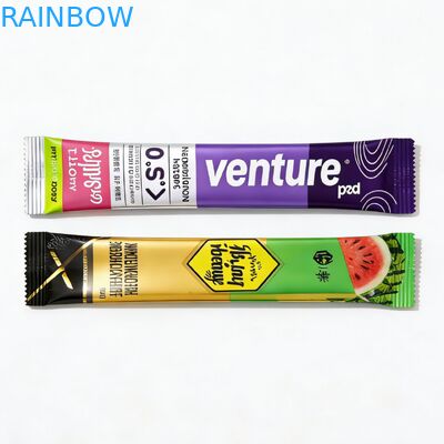 カスタム 1 グラム 3 グラム 5 グラムミルクティーパウダーコラーゲンパウダーサシェヒートシール可能なリサイクル可能な PET アルミ箔ラミネートジッパー食品袋