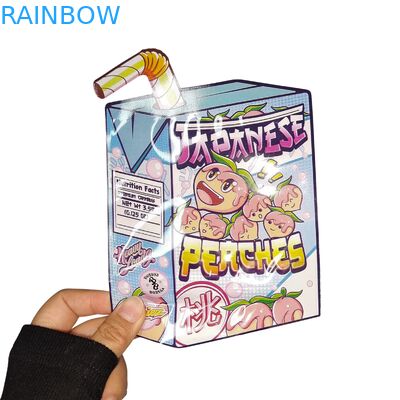 スナックや食品包装用 オーダーメイドプリント 防臭 耐久性のあるマイラー袋