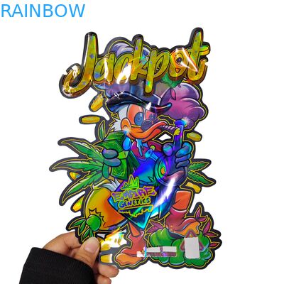 オーダーメイドプリント 特殊形ガムバッグ 3.5 7g 立体型 児童防止袋