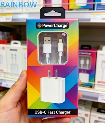 ホットスタンピング仕上げと350g厚のカスタム可能寸法紙箱（プレミアムパッケージ用）