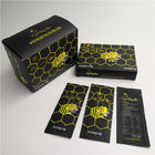 ロゴのHoney注文のホログラム レーザー袋のマレーシアVipの高貴な蜂蜜の磨き粉高貴な王の紙箱
