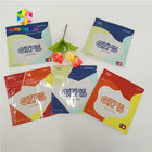 Cbd粘着性キャンデーの袋の光沢のある表面を包む印刷されたジッパーのResealableポリ袋
