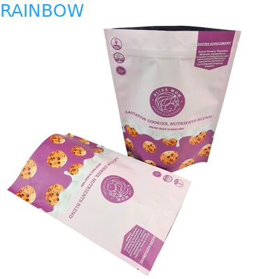 熱密封 品質保証 湿度証明 サイズ スタンドアップ ポケット 再閉可能な食袋