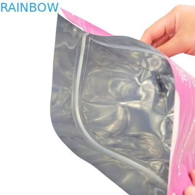 熱密封 品質保証 湿度証明 サイズ スタンドアップ ポケット 再閉可能な食袋