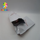 蛋白質の粉のためのアルミ ホイルの茶食糧ジップ ロック式袋を包む再生利用できるプラスチック袋