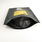 1つのkgは500グラム250グラム袋の中の上のジッパーそしてアルミ ホイルが付いている黒い無光沢のコーヒー包装袋を立てます