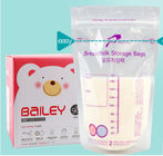 注文の前殺菌した赤ん坊の母乳の貯蔵を包む再使用可能なプラスチック袋