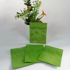 生物分解性の3側面のシールの袋の草の香の小さい磨き粉のジップ ロック式のプラスチックRuntzの雑草の種袋