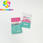 Ziplock CBD粘着性キャンデー袋のグラビア印刷の印刷を包む再生利用できるプラスチック袋