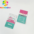Ziplock CBD粘着性キャンデー袋のグラビア印刷の印刷を包む再生利用できるプラスチック袋