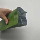 アルミ ホイルの底ガセットは漏出証拠のロゴの印刷のジップ ロック式の包装を袋に入れます