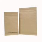 平底の軽食の生物分解性のクラフト紙包装袋