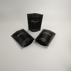 黒いクラフト紙のクラフト紙Sealable袋のジッパー ロックの生物分解性のクラフト紙のコーヒー バッグを立てなさい