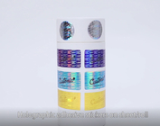 レーザー光線写真60mic装飾的なステッカーのシール紫外線CYMK