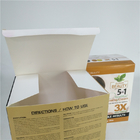 洗濯洗剤のための化粧品のSkincareの紙箱を包む注文の印刷されたボール紙の顔のクリーム