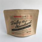 防止印刷された湿気を包むヒート シールのクラフト紙の茶コーヒー軽食袋