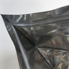 アルミ ホイルの茶クラフト紙のziplock袋は印刷されるヒート シールを立てる