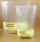 パンの食糧のための窓を包むクリーム色の黄色く透明な PE/NY /PET のプラスチック袋