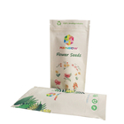 100%の生物分解性のフルーツの包装袋を印刷するCompostable食糧クラフト紙袋の習慣