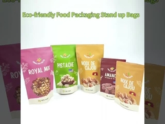 CYMK PET Food Packaging Films OPP AL 生物分解可能なPLAクラフト紙袋