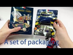 カスタムプリント 3.5g 7g マイラー・ジッパーバッグ