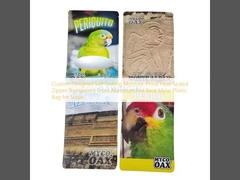 カスタムデザインの自己密閉型防湿ヒートシールジッパー透明フロントアルミホイルバックマイラープラスチックバッグ（砂糖用）