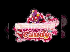 ダイカット 3.5g プラスチックバッグ 光沢ジッパー マイラー グミハーブキャンディ包装用 防臭 光沢表面