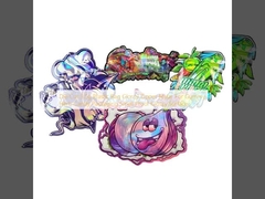 ダイカット 3.5g プラスチックバッグ 光沢ジッパー マイラー グミハーブキャンディ包装用 防臭 光沢表面