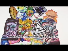 マイラー型抜きされた袋