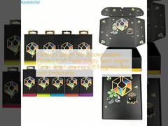 工場カスタムサイズ生分解性フォルダー クラフト紙 空の歯アライナーケース 時計ジュエリーギフトエンボス加工付きマグネットボックス