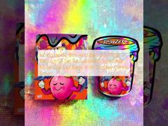 ホログラフィックボックスとバッグ 3.5 マイラーパッケージングセット 再開可能な3.5g 食用マイラー 切断袋 展示シリアルボックス