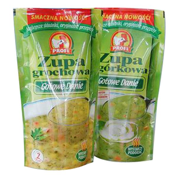 アルミ ホイルの絶縁材の食糧真空シールは補足のためのジッパーが付いているレトルト袋を袋に入れます