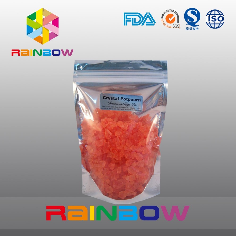 ジッパーの軽食/砂糖と包む Doypack のアルミ ホイルの袋は袋に入れます