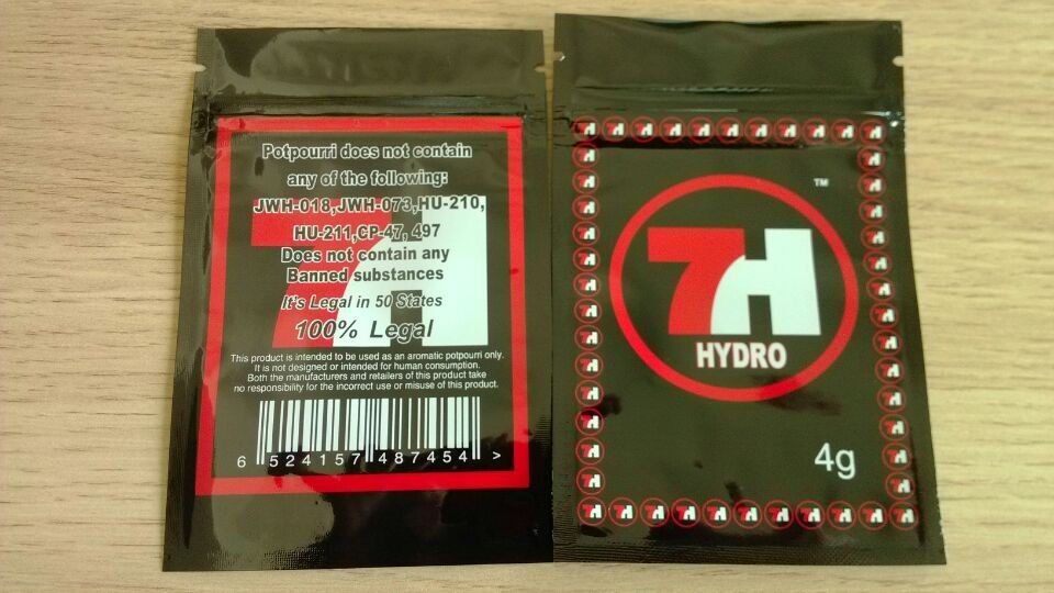 7H Kush/ハイドロ草の香の包装袋のために包む公平な法的プラスチック袋